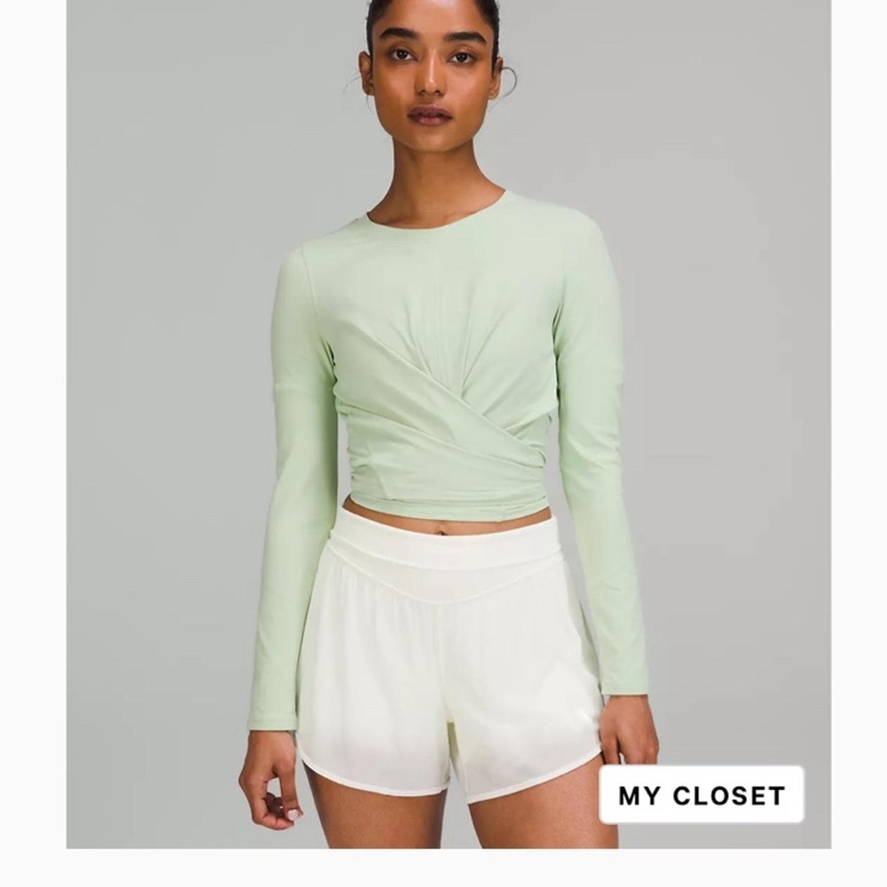 Lululemon Athletica Mint Long Sleeve Top